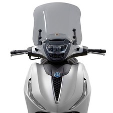 PARABREZZA ISOTTA FUME' CHIARO BEVERLY 300 HPE DEL 2021 COMPLETO ATTACCHI