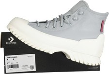 NUOVO! Converse sneaker da donna CTAS LUGGED INVERNALI 2.0 HI, grigio-blu, taglia 36,5