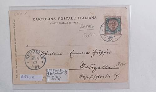Regno perfin 1903 banca - ,