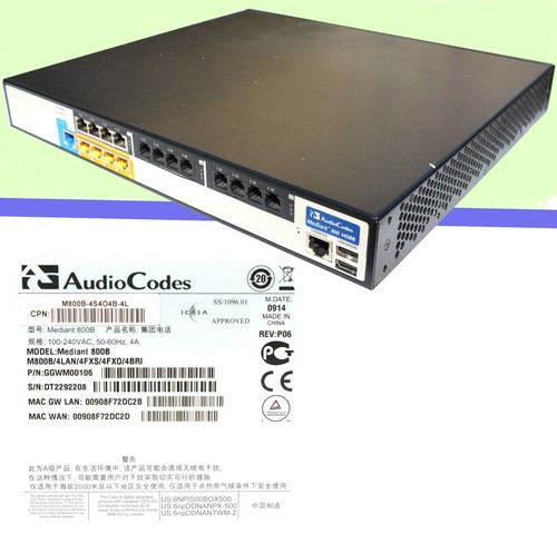 Codici audio mediant 800b - codici,