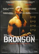 BRONSON - Nicolas Winding Refn, Tom Hardy KellyAdams 2008 Manifesto Poster 2F