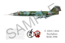 F-104S/ASA Squadron Print -