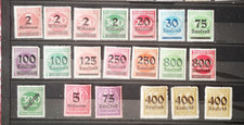 TIMBRE ALLEMAGNE 1920/24