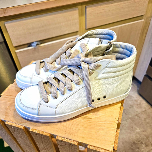 P448 sneakers alte stringate - alte,
