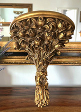 Consolle da parete barocco oro