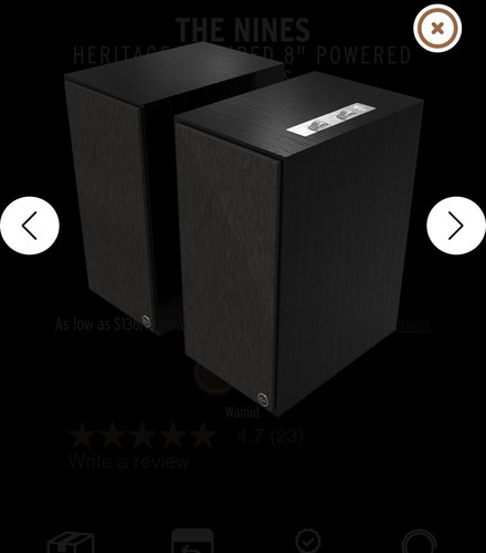Klipsch the nines powered - klipsch,