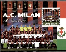 Francobollo calcio squadra A.C