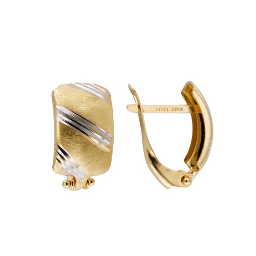 Orecchini boccole oro - orecchini,