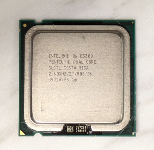 Processore cpu intel pentium - cpu,