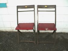 2° Sedie Pieghevoli Vintage