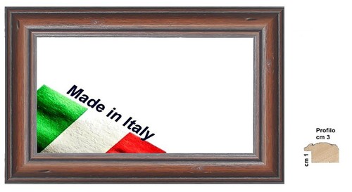 Cornice noce rustica legno - noce,