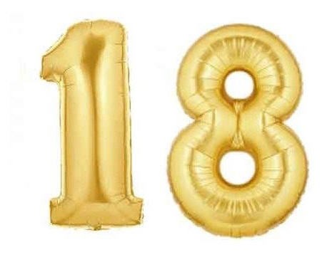 Pallone mylar anni - pallone,