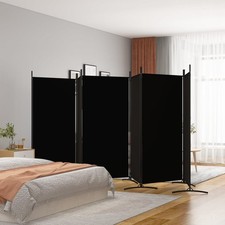 Divisorio a 6 Pannelli Nero