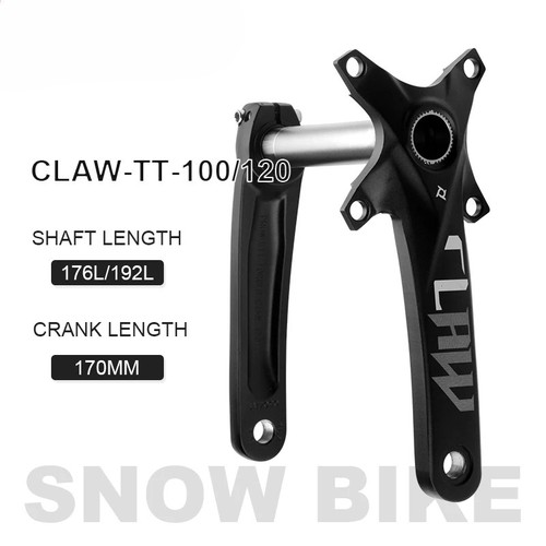 Guarnitura bici neve 170mm - , fat