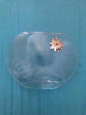 Vasetto Vaso Natalizio Componenti In Cristallo Swarovski Argento Leggere Bene