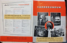 MM943-CARBORUNDUM ITALIA ATTREZZI X SMERIGLIATURA,ABRASIONE PULIZIA METALLI