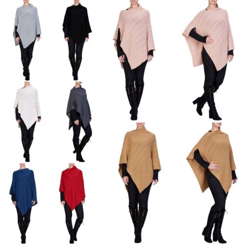 Poncho donna maglia - , italy