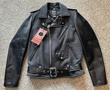 Giacca SCHOTT lana/pelle MC