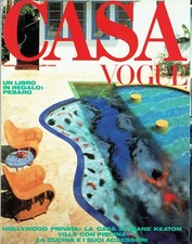 CASA VOGUE ITALIA MAGAZINE 1992/242=DIANE KEATON=PAUL GERVAIS=SEDIE THONET=