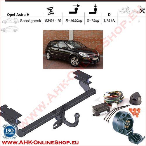 Gancio traino pour opel - gancio,