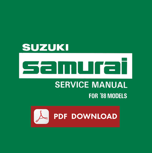 Suzuki samurai 1986 1987 - samurai,