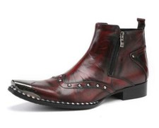 Scarpe uomo moda club a punta