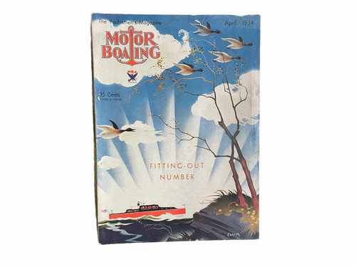 Rivista motoscafo aprile 1934 - motoscafo,