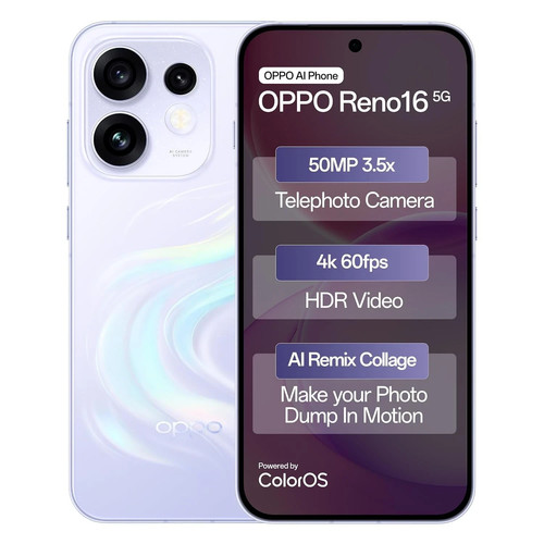 Oppo reno16 8gb 256gb - reno16, 5g