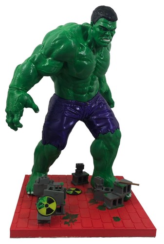 Statua scultura hulk - statua,