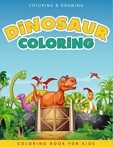 Dinosaur coloring book for - dinosaur,