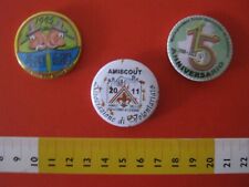 SJLL1 SCOUTS ITALIA 1995 2011 2023 ACQUI CASSINE ALESSANDRIA 3 SPILLE METALLO