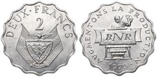 Rwanda - Rwanda 2 francs 1970