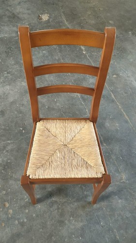 Sedia legno pino scuro - sedia,