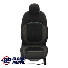 Mini Countryman F60 Sedile Sportivo Anteriore Destro Mezza Pelle Nero Carbonio