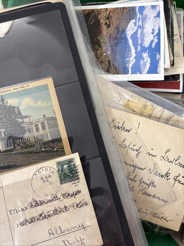 Post card mystery lot - card,