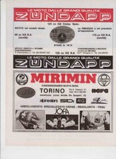 advertising Pubblicità-MIRIMIN ABBIGLIAMENTO MOTOCROSS 1977 - MOTOCROSS EPOCA