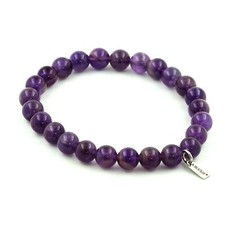 Bracciale perle ametista - perle,