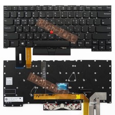 Tastiera coreana retroilluminata con puntatore per Lenovo Thinkpad T490S/X1 Extreme Gen2