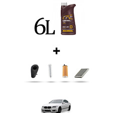 HOFFCAR Kit tagliando 4 FILTRI