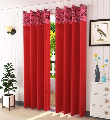 Rosso set 2 tende - 2,