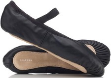 Scarpe da ballo in pelle nera