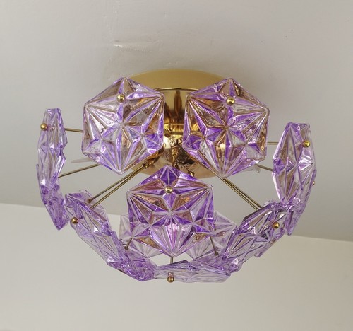 Lampadario sputnik viola - lampadario,