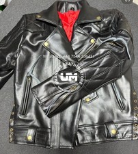 Giacca moto uomo pelle nera - moto,