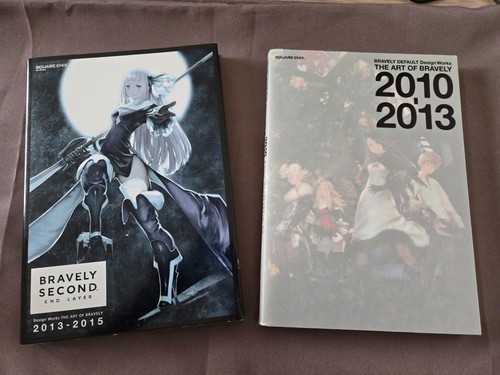 Lot artbooks bravely default - lot, +