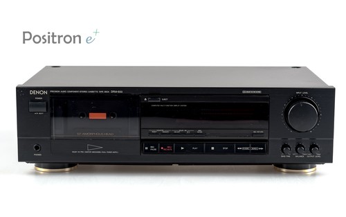 Denon drm 600 cassette deck - denon, drm-600