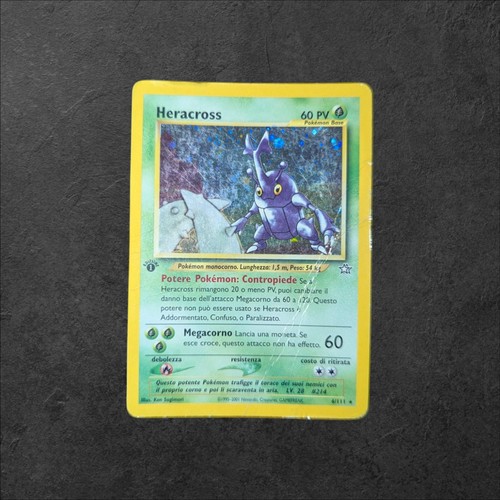 Carta pokémon heracross - heracross, holo