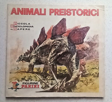 Album Figurine Animali Preistorici 1974 - piccola enciclopedia del sapere Panini