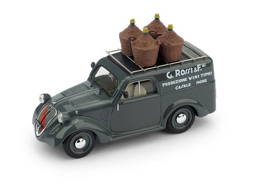 Fiat 500b furgone rossi - 500b, &