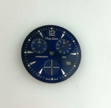 Quadrante Orologio Philip Watch Ixos Movimento Chrono Quarzo 31mm Blu Ricambi