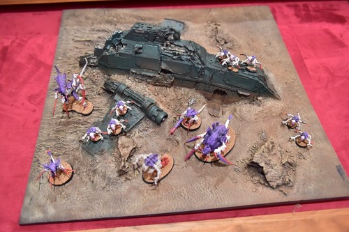 Dipinto tiranide esercito - dipinto,
